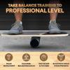 Yes4All 2-in-1 Balance Boards Set, 9 Adjustable Modes Surf Trainer, Wobble Board Exercise for Adults, Includes Roller & Ball