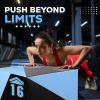 Yes4All 3 in 1 Foam Plyometric Jump Box for Training & Conditioning – Plyo Jump Box for Fitness Workout Exercise(B. 20″ x 18″ x 16″ – 27 lbs)