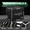 Yes4All 3 in 1 Non-Slip Wooden Plyo Box, Step Up Box for Workout, Plyometric Jump Box for Skipping, Jumping, Lunges, Squats, Dips(A. Black)
