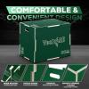 Yes4All 3 in 1 Non-Slip Wooden Plyo Box, Step Up Box for Workout, Plyometric Jump Box for Skipping, Jumping, Lunges, Squats, Dips(E. Green – Updated version)