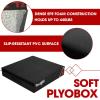 Yes4All 3 in 1 Wooden Plyo Box, Plyometric Box Platform for Jump Training, Jump Boxes for Home Gym Exercise and Outdoor Workout(E. Black – 6″)