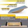 Yes4All 350LBS Professional Wooden Balance Board for Leg Workout, Anti-Slip Rocker Board, Wobble Board for Standing Desk(B. Blue)