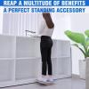 Yes4All 350LBS Professional Wooden Balance Board for Leg Workout, Anti-Slip Rocker Board, Wobble Board for Standing Desk(B. Blue)