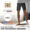 Yes4All 350LBS Professional Wooden Balance Board for Leg Workout, Anti-Slip Rocker Board, Wobble Board for Standing Desk(D. 360 Degree Rotation – beige)