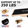 Yes4All 350LBS Professional Wooden Balance Board for Leg Workout, Anti-Slip Rocker Board, Wobble Board for Standing Desk(D. 360 Degree Rotation)