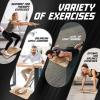 Yes4All 350LBS Professional Wooden Balance Board for Leg Workout, Anti-Slip Rocker Board, Wobble Board for Standing Desk(D. Maze Game)