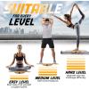 Yes4All 350LBS Professional Wooden Balance Board for Leg Workout, Anti-Slip Rocker Board, Wobble Board for Standing Desk(D. Maze Game)