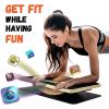 Yes4All 350LBS Professional Wooden Balance Board for Leg Workout, Anti-Slip Rocker Board, Wobble Board for Standing Desk(Smartphone Board)