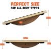 Yes4All 350LBS Professional Wooden Balance Board for Leg Workout, Anti-Slip Rocker Board, Wobble Board for Standing Desk(Smartphone Board)