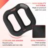 Yes4All 3-in-1 Multifunctional Neoprene Dumbbell/Multi-Usage Dumbbell with Solid Core, Ergonomic Curve,Black