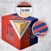Yes4All 3-in-1 Soft-Padded Plyo Box With Wooden Core, Non-Slip Multi-Use Cushioned Plyometric Jump Box with Vinyl Cover for Jumping, Conditioning, Strength Training(B. Basketball Version- Black)