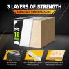 Yes4All 3-in-1 Soft-Padded Plyo Box With Wooden Core, Non-Slip Multi-Use Cushioned Plyometric Jump Box with Vinyl Cover for Jumping, Conditioning, Strength Training(A. Sport Black Version)