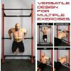 Yes4All 500 LBS Capacity – Dip Bars for 2×2 with 1″ Hole Power Cage, Squat Rack Attachments – Multi-Grip Handles Dip Attachment for Dips, Pull Up, Push-up(C. Multi Grip Dip Bar 500 lbs capacity)