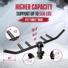 Yes4All 550LBS Multi-Grip Rowing Landmine Handle, T Bar LAT, Viking Press fits 1 & 2″ Bar Sturdy Design, Easy to Install(A. Multigrip Rowing Handle)