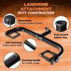 Yes4All 550LBS Multi-Grip Rowing Landmine Handle, T Bar LAT, Viking Press fits 1 & 2″ Bar Sturdy Design, Easy to Install(C. Revolving Grappler Handle Landmine Attachment)