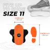 Yes4All Ab Twister Board, 15 inch XXL, Waist Twisting Disc,Twisting Stepper for Aerobic Exercise, Full Body Toning Workout, Noise-Free, 2pcs in a Box(Black/Orange)