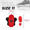 Yes4All Ab Twister Board, 15 inch XXL, Waist Twisting Disc,Twisting Stepper for Aerobic Exercise, Full Body Toning Workout, Noise-Free, 2pcs in a Box(Black/Red)