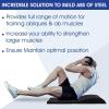 Yes4All Abdominal Exercise Pads, Foldable Ab Workout Equipment for Home Gym Core Training & Back Stretching, Sit Up Mat for Floor Exercises(B1. Black)