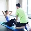 Yes4All Abdominal Exercise Pads, Foldable Ab Workout Equipment for Home Gym Core Training & Back Stretching, Sit Up Mat for Floor Exercises(B2. Mint)