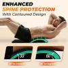 Yes4All Abdominal Exercise Pads, Foldable Ab Workout Equipment for Home Gym Core Training & Back Stretching, Sit Up Mat for Floor Exercises(B2. Mint)