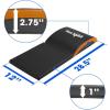 Yes4All Abdominal Exercise Pads, Foldable Ab Workout Equipment for Home Gym Core Training & Back Stretching, Sit Up Mat for Floor Exercises(B3. Orange)