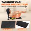 Yes4All Abdominal Exercise Pads, Foldable Ab Workout Equipment for Home Gym Core Training & Back Stretching, Sit Up Mat for Floor Exercises(B5. Yellow)