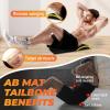 Yes4All Abdominal Exercise Pads, Foldable Ab Workout Equipment for Home Gym Core Training & Back Stretching, Sit Up Mat for Floor Exercises(B5. Yellow)