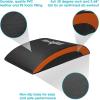 Yes4All Abdominal Exercise Pads, Foldable Ab Workout Equipment for Home Gym Core Training & Back Stretching, Sit Up Mat for Floor Exercises(C1. Orange)
