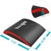 Yes4All Abdominal Exercise Pads, Foldable Ab Workout Equipment for Home Gym Core Training & Back Stretching, Sit Up Mat for Floor Exercises(C2. Red)
