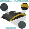 Yes4All Abdominal Exercise Pads, Foldable Ab Workout Equipment for Home Gym Core Training & Back Stretching, Sit Up Mat for Floor Exercises(C3. Yellow)