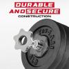 Yes4All Adjustable Dumbbell Set with Weight Plates/Connector – Exercise & Workout Equipment – Size Options 40lbs to 200lbs(C1. 60LB or 30LB Pair)
