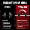 Yes4All Adjustable Dumbbell Set with Weight Plates/Connector – Exercise & Workout Equipment – Size Options 40lbs to 200lbs(Z. 40LB or 20LB Pair)