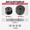 Yes4All Adjustable Dumbbell Set with Weight Plates/Connector – Exercise & Workout Equipment – Size Options 40lbs to 200lbs(Z. 40LB or 20LB Pair)