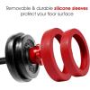 Yes4All Adjustable Dumbbells – 60 lb Dumbbell Weights with Protective Silicone Sleeves and Dumbbell Connector