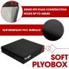 Yes4All Adjustable Soft Plyo Box, Jumping Trainer – For Plyometric Exercises and Conditioning, Multiple Height Variations(A. Black – 6″)
