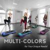 Yes4All Adjustable Workout Aerobic Exercise Step Platform Health Club Size with 4 Adjustable Risers Included and Extra Risers Options(A. Green/Black)
