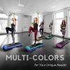 Yes4All Adjustable Workout Aerobic Exercise Step Platform Health Club Size with 4 Adjustable Risers Included and Extra Risers Options(F. Pink/Grey)