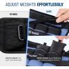 Yes4All Adjustable Wrist & Ankle Weights 3.5/5 LB Pair, Leg Weights for Women & Men, Weighted Arm Bands with Removable Sandbags for Fitness, Pilates, Walking, Strength Training – Versatile Colors(Blue)