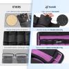 Yes4All Adjustable Wrist & Ankle Weights 3.5/5 LB Pair, Leg Weights for Women & Men, Weighted Arm Bands with Removable Sandbags for Fitness, Pilates, Walking, Strength Training – Versatile Colors(Purple)