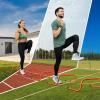 Yes4All Agility Speed Training Agility Hurdles for Athletes – 5 Pack – Speed and Agility Training Equipment for Soccer Basketball Football Hurdle Training(A. Set 5 Hurdles Neon Orange)