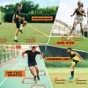 Yes4All Agility Speed Training Agility Hurdles for Athletes – 5 Pack – Speed and Agility Training Equipment for Soccer Basketball Football Hurdle Training(B. Set 10 Hurdles Neon Orange)