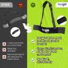 Yes4All Arm Blaster for Biceps & Triceps Dumbbells, 2-Layers Neck Cushion Bicep Curl Support Isolator for Body Building, Strength Training, and Muscle Gain