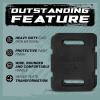 Yes4All Attachable Rucking Weight for Backpack, Cast Iron Training Weight Plate with Quick-Attach Strap Slots, Ergonomic Rounded Handle for Weighted Walking, Hiking, Rucking(20LB)