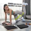 Yes4All Balance Pad Foam Cushion for Exercise Balance Cushion Balance Mat Yoga Cushion Core Training Anti-Slip Exercise(blue)
