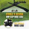 Yes4All Baseball Practice Training Equipment, 5 Elastic Bowstrings Softball/Baseball Hitting Trainer for All Ages, Adjustable Height & Portable Baseball Batting Practice Swing Trainer
