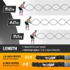 Yes4All Battle Ropes, Workout Rope with Cover, Steel Anchor & Strap Included, Heavy Ropes for Exercise Training – 1.5/2 Inch Diameter, 30, 40, 50 Ft Length(1.5in – 40ft)