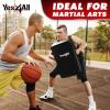 Yes4All Blocking Pad, Solid Rivets & Durable Leather Shield Pads, American Football. Basketball Training Equipment, Football Blocking Pads – Ideal for Martial Arts, Contact Drills, Sparring, Karate(Blocking Pads 2pcs)