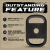 Yes4All Cast Iron Rucking Weight with 2″ Center Hole, Training Weight Plate with Upgraded Rounded Handle for Weighted Walking, Lifting, Rucking & Tactical Strength Training – US Patented Design(A. 20LB)