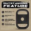 Yes4All Cast Iron Rucking Weight with 2″ Center Hole, Training Weight Plate with Upgraded Rounded Handle for Weighted Walking, Lifting, Rucking & Tactical Strength Training – US Patented Design(D. 20LB – Upgraded)