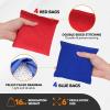 Yes4All Cornhole Board Set, 52.9 lb Tournament-Grade, Impact-Resistant Plywood Surface Cornhole Boards – Includes 1 Carry Bag, 1 Tote Bag, and 8 Double-Sided Bean Bags